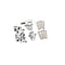Global Door Controls 83 in. Duronodic Heavy-Duty Continuous Door Hinge THI-1183HD-DU - alternate 3