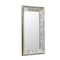 Homeroots 24" Silver Glass Framed Accent Mirror 484983 - alternate 6