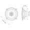 Pioneer 5-1/4-in - 2-way, 250w Max Power, IMPP Cone, 1-3/16-in Tweeter - Coaxial Speakers pair TS-G1320S - alternate 4