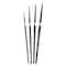 Silver Brush Black Velvet Script Liner Brushes, 4-Piece Set BV-3053 - alternate 1