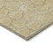 Homeroots 9' X 12' Wheat And Gray Geometric Washable Indoor Outdoor Area Rug 613600 - alternate 4