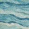 Homeroots 3' X 5' Turquoise Striped Washable Indoor Outdoor Area Rug 608130 - alternate 5