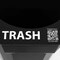 Happimess Fleur 25-Gallon Disposable Corrugated Cardboard Event Trash Can, Recycling Bin, Charcoal Black, 2PK HPM1300D-SET2 - alternate 4