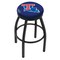 Holland Bar Stool Co 36" Blk Wrinkle Louisiana Tech Swivel Bar Stool, Accent Ring L8B2B36LaTech - alternate 1