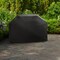Mr. Bar-B-Q Small/Medium Grill Cover, 20 in W, 45 in D, 60 in H, Polyester, Black 07422NB - alternate 3