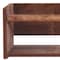 Homeroots Set Of Two Brown Wood Wall Mounted Floating Shelves 634535 - alternate 3