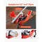 Vevor Screw Bench Chain Vise 1/2 to 8 inch Capacity Heavy Duty Chain Pipe Vise RG1204S8 - alternate 6