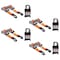 Mytee Products 2in x 10ft Auto Re-Tractable Ratchet Straps with Zinc Coated S hook - Orange 8 Pcs, 4PK RS210R-OR2PKx4 - alternate 1
