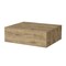 Homeroots 5" Beige Wood One Drawer Floating Nightstand 546184 - alternate 8