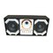 Deejay Led Loaded Box w/Two Despacito Heavy Duty 8-in Woofers One Horn and w/Two Bullet Tweeters WHITE TBH8WHITE - alternate 1