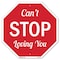 Signmission Can't Stop Loving You, 6 Inch X 6 Inch, Plastic Sign OC-P-6-107 - alternate 1