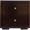 Homeroots Two Piece Espresso Solid and Manufactured Wood Bedroom Set 569375 - alternate 6