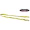 Mytee Products 2Pk 4inx16ft Web Sling - 11500 LBS WLL Vertical - 2-Ply Eyelets Tow Lifting Straps, 2PK EERSL-416x2 - alternate 4