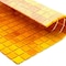Apollo Tile Dune 12 in. x 12 in. Glossy Honey Orange Glass Mosaic Wall and Floor Tile 20 sq. ft./case, 20PK APLSA88OR801A - alternate 3