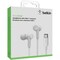 Belkin USB-C IN-EAR HEADPHONES WHITE G3H0002BTWHT - alternate 2
