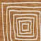 Homeroots 3' X 5' Copper And Ivory Geometric Washable Indoor Outdoor Area Rug 600774 - alternate 2