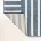 Jonathan Y Anders High-Low MidCentury Modern Arch Stripe Two-Tone Navy/Cream 5 ft. x 8 ft. Area Rug SCN107A-5 - alternate 3