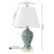 Jonathan Y Grace 24" French Country Cottage Ceramic/Iron Floral Urn LED Table Lamp, Green/White JYL3009F - alternate 4