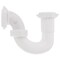 Do It Best 1-1/2'' White Polypropylene Sink Trap with Reducer Washer DIB20960 - alternate 1