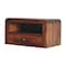 Homeroots 18" Chestnut Solid Wood One Drawer Floating Nightstand 653829 - alternate 5