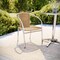 Flash Furniture Contemporary Restaurant Stack Chair, Aluminum and Beige Seat, Tan Back, 21.75 W 22" L 29 H TLH-020-BGE-GG - alternate 8