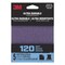 3M Ultra Durable Power Sanding 1/4 Sheet, 120 grit, 5 pk, 20PK 1/4SHT5PK120 - alternate 1