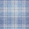 Homeroots 9' X 12' Denim Blue And Ivory Plaid Washable Indoor Outdoor Area Rug 596331 - alternate 3
