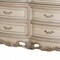 Homeroots 21" Beige Solid Wood Double Dresser 347176 - alternate 3