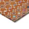 Homeroots 5' X 8' Orange Blue And Purple Geometric Washable Indoor Outdoor Area Rug 612209 - alternate 4