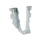 Simpson Strong-Tie U Joist Hanger, 4-3/4 in H, 2 in D, 1-9/16 in W, Steel, Galvanized/Zinc, Face Mounting U26 - alternate 1