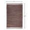 Homeroots 8' X 10' Tan and Beige Patchwork Hand Woven Area Rug 557124 - alternate 4