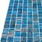 Apollo Tile Celestial 12 in. x 12 in. Glossy Blue and Gold Glass Mosaic Wall and Floor Tile 20 sqft/case, 20PK APLST88BL532A - alternate 5