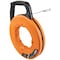 Klein Tools FISH TAPE, 0.125 IN W X 0.062 IN THK TAPE, 125 FT L TAPE, DOUBLE LOOP PROFILE 56340 - alternate 5