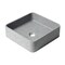 Alfi Brand 16in Solid Concrete Chiseled Style Square Above Mount Vessel Sink ABCO16S - alternate 1