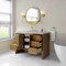 James Martin Vanities Hudson 48" Single Vanity, Honey Oak w/ 3 CM Ethereal Noctis Silestone Top 435-V48-HNO-3ENC - alternate 4