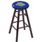 Holland Bar Stool Co Oak Counter Stool, Dark Cherry Finish, Marquette University Seat RC24OSDC - alternate 1