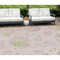 Homeroots 10' X 14' Pink Blush And Artichoke Green Floral Washable Indoor Outdoor Area Rug 589493 - alternate 1