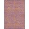 Homeroots 5' X 8' Purple And Copper Abstract Washable Indoor Outdoor Area Rug 599833 - alternate 4