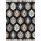 Homeroots 10' X 14' Black Ivory And Taupe Southwestern Washable Indoor Outdoor Area Rug 615121 - alternate 2