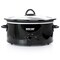 Better Chef 3 Quart Oval Slow Cooker with Removable Stoneware Crock in Black IM-463B - alternate 5