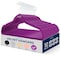 Serenelife Velvet Hangers, Non-Slip, 360 Deg Swivel Hook, Ultra-Thin, Lightweight Velvet Hangers, Purple, 10PK SLHVELPURP10 - alternate 1