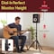 Pyle Adjustable Speaker Stand Pair PSTND32 - alternate 4