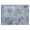Homeroots 2' X 3' Blue Abstract Washable Non Skid Indoor Outdoor Area Rug 564233 - alternate 6