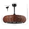 Jonathan Y Cassidy 23" 6-Light Modern Bohemian 6-Speed Metal/Rattan Mobile-App/Remote-Controlled Height-Adjusta JYL9728A - alternate 6