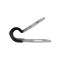 Auveco Closed Clamp 1/4in- Galvanized Vinyl Coated, 25PK 10598 - alternate 2