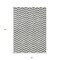 Homeroots 3' X 5' Gray And Ivory Chevron Washable Indoor Outdoor Area Rug 595313 - alternate 6