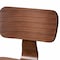 Baxton Studio Billie Wood 5-Piece Dining Set, Mid-Century Style Set for Dining Room or Kitchen 268-14655-14656-ZORO - alternate 3