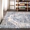 Jonathan Y Modern Persian Boho Vintage Cream/Blue 8 ft. x 10 ft. Area Rug MDP203A-8 - alternate 5