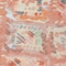 Homeroots 8' Coral And Orange Round Geometric Washable Indoor Outdoor Area Rug 609132 - alternate 6