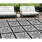 Homeroots 10' X 14' Black Ivory And Gray Medallion Washable Indoor Outdoor Area Rug 589331 - alternate 1